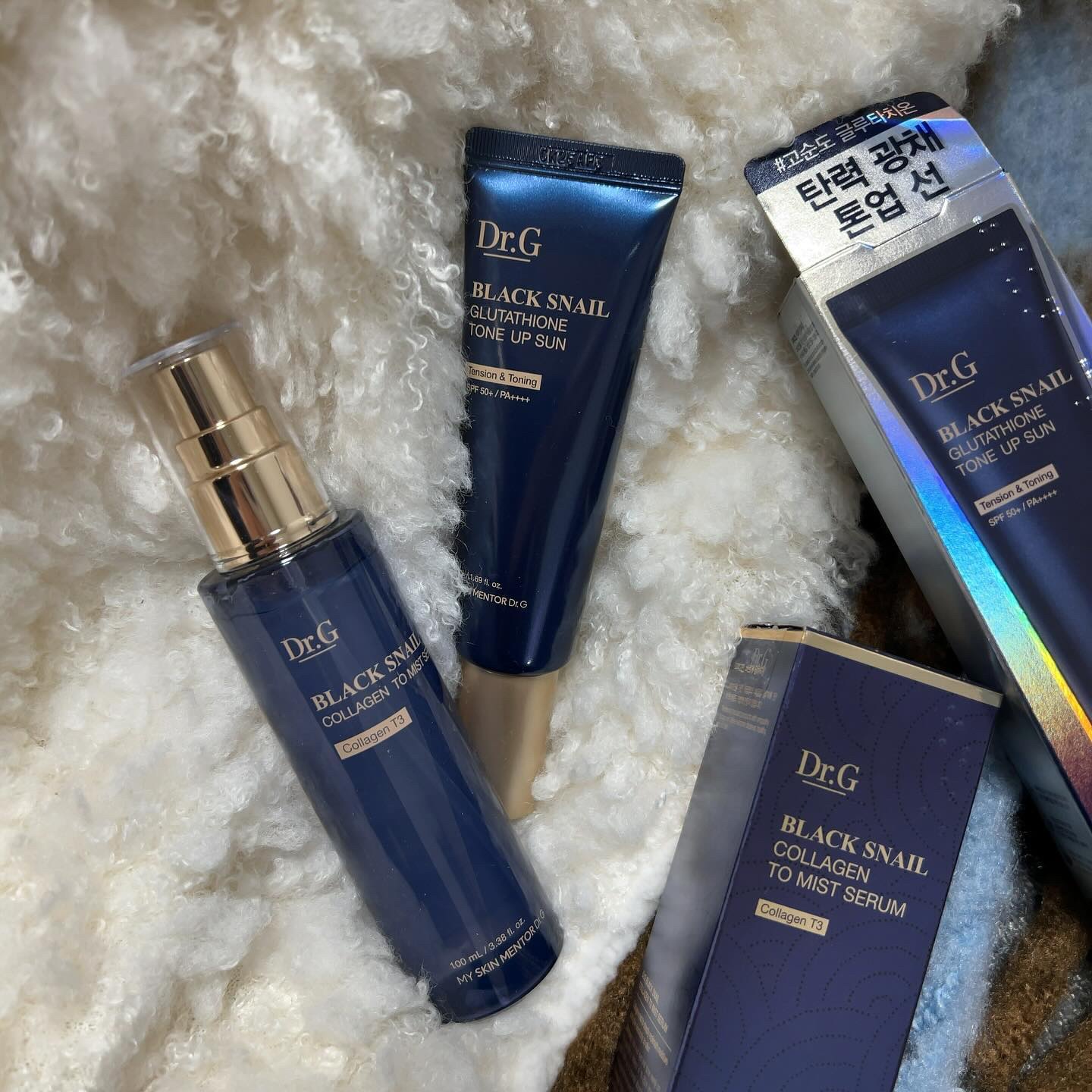 ドクタージー ブラックスネイル コラーゲンミスト/Dr.G/ミスト状化粧水を使ったクチコミ（1枚目）