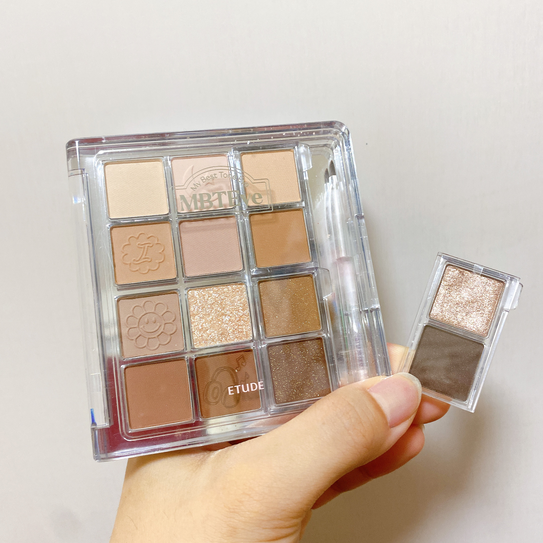 マイベストトーンアイパレット マイベストトーンアイパレット E/ETUDE/アイシャドウパレットを使ったクチコミ（1枚目）