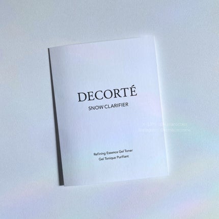 スノー クラリファイア/DECORTÉ/美容液を使ったクチコミ(6枚目)