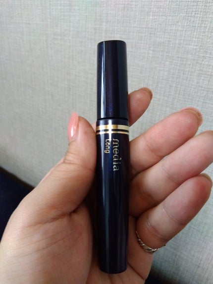 メディア ロングマスカラS BK(ブラック)/media/マスカラを使ったクチコミ(8枚目)