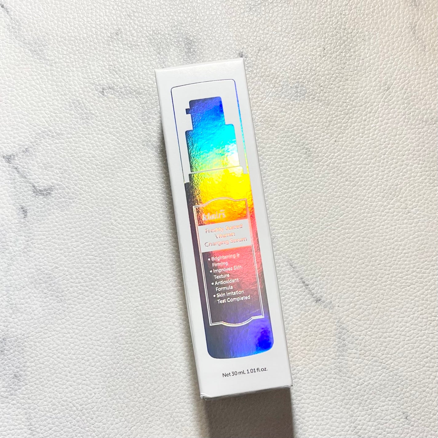 フレッシュリージュースドビタミンチャージングセラム(30ml)/Klairs/美容液を使ったクチコミ(2枚目)