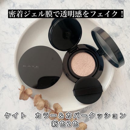 ケイト カラー&カバークッション/KATE/クッションファンデーションを使ったクチコミ(9枚目)
