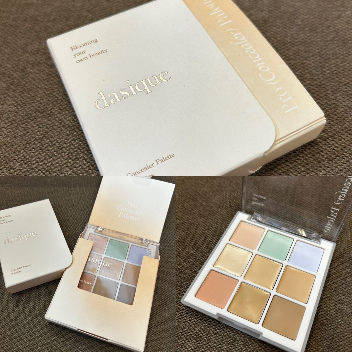 プロコンシーラーパレット/dasique/パレットコンシーラーを使ったクチコミ(2枚目)