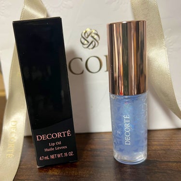 リップ オイル 02 minty shine/DECORTÉ/リップケア・リップクリームを使ったクチコミ（1枚目）