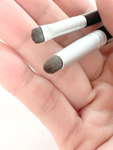 ポイントメイクアップブラシセット/ロージーローザ/メイクブラシを使ったクチコミ(4枚目)