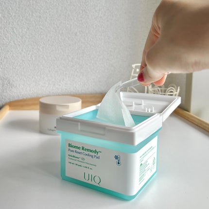 バイオームレメディポアリセットクーリングパッド/UIQ/トナーパッドを使ったクチコミ(1枚目)