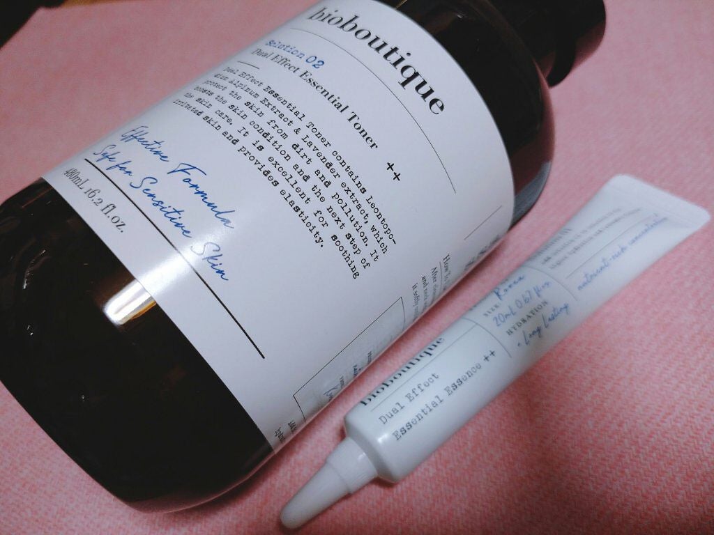 デュアルエフェクトエッセンシャルトナーエッセンス/Dr.Althea/化粧水を使ったクチコミ(1枚目)