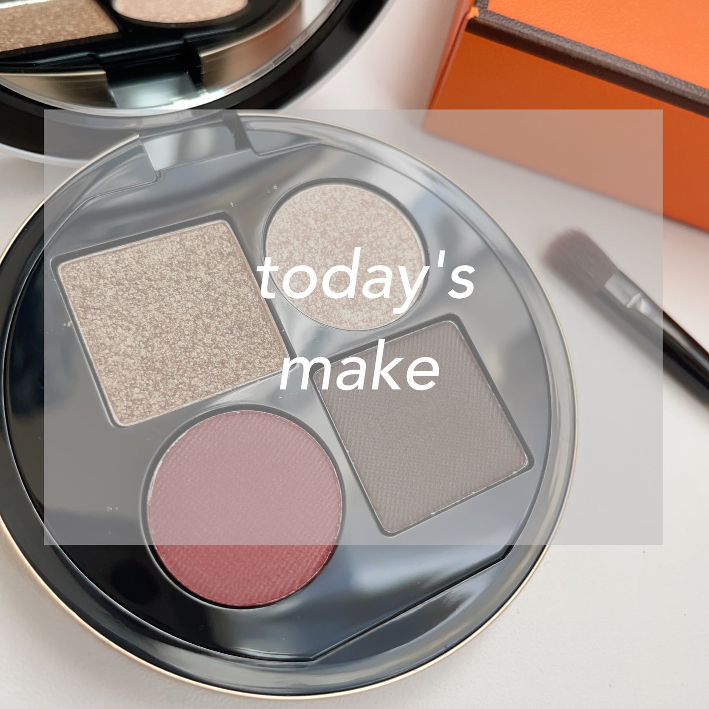 オンブル ドゥ エルメス パレット クワテュール/エルメス/アイシャドウパレットを使ったクチコミ(1枚目)