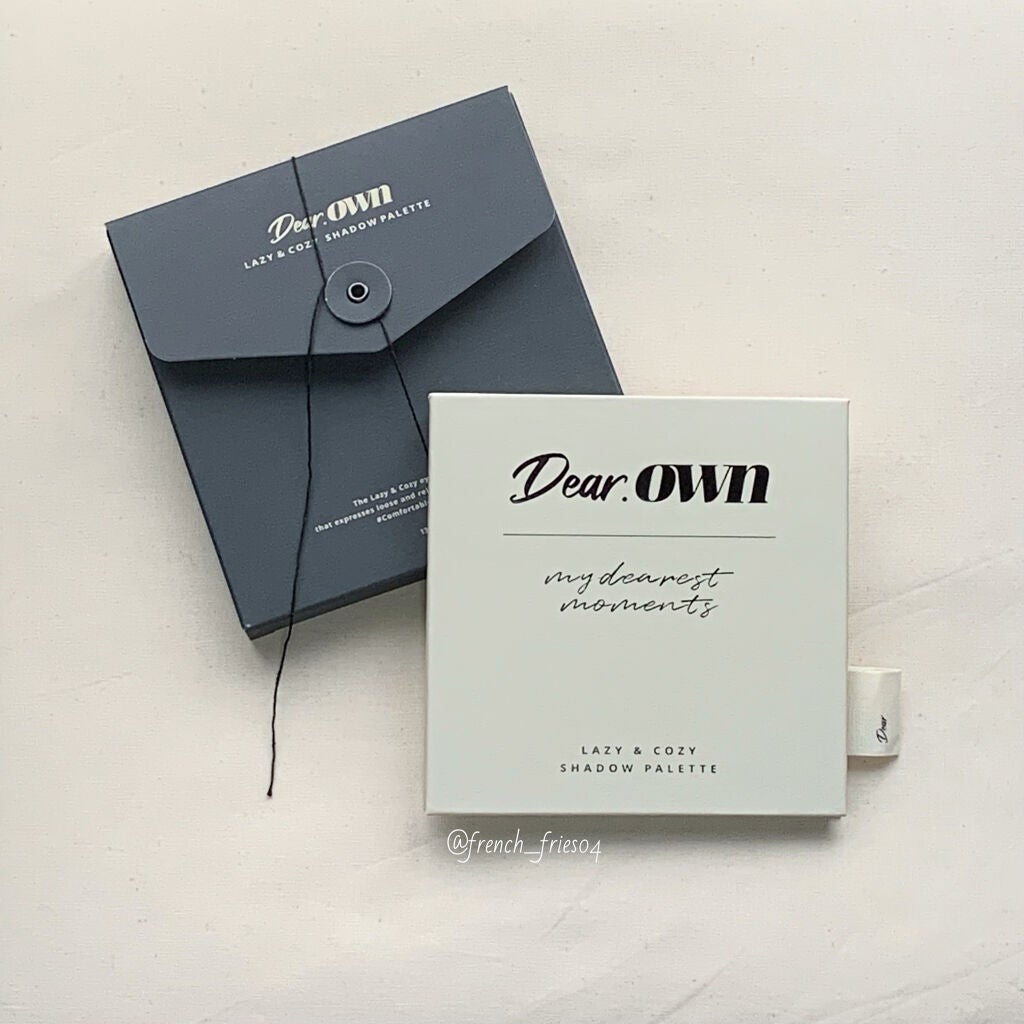 LAZY&COZY SHADOW PALETTE/Dear.own/アイシャドウパレットを使ったクチコミ(2枚目)