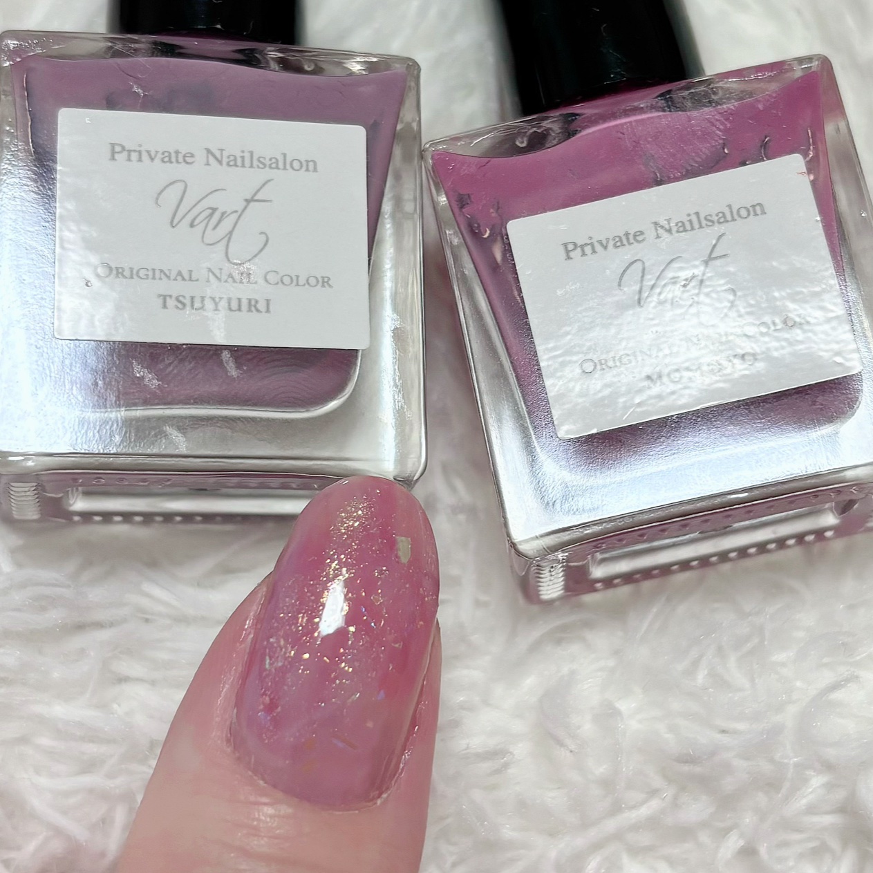 ヴェイル オリジナルネイルカラー MOMOYO/Vart/マニキュアを使ったクチコミ（2枚目）