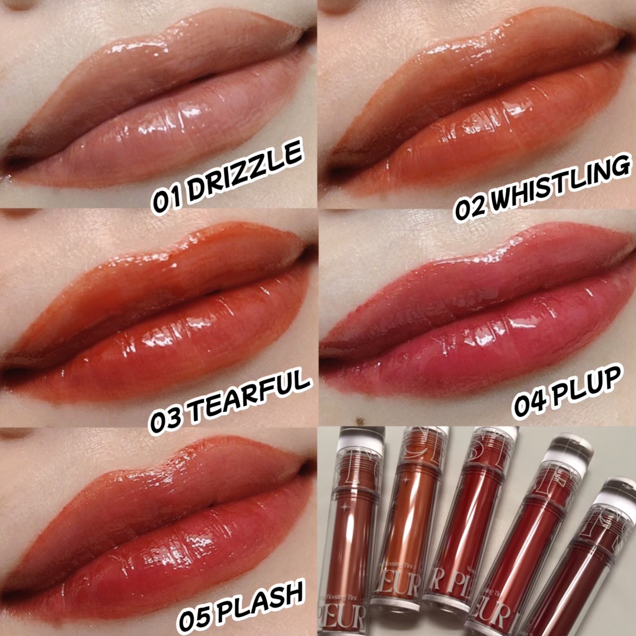 プリュールティント #1 ドリズル/too cool for school/リップティントを使ったクチコミ（1枚目）