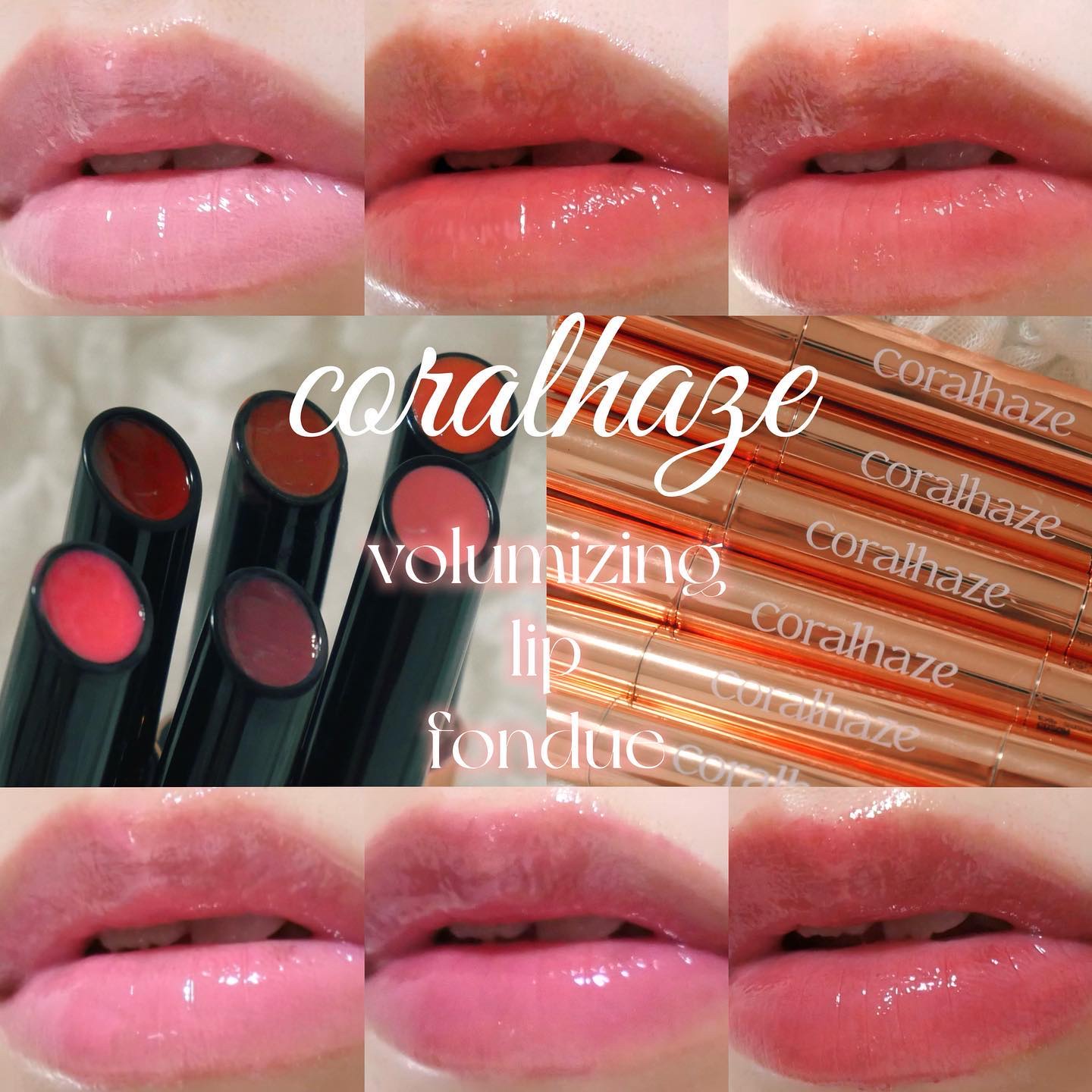 ボリューマイジングフォンデュリップ/Coralhaze/口紅を使ったクチコミ（1枚目）