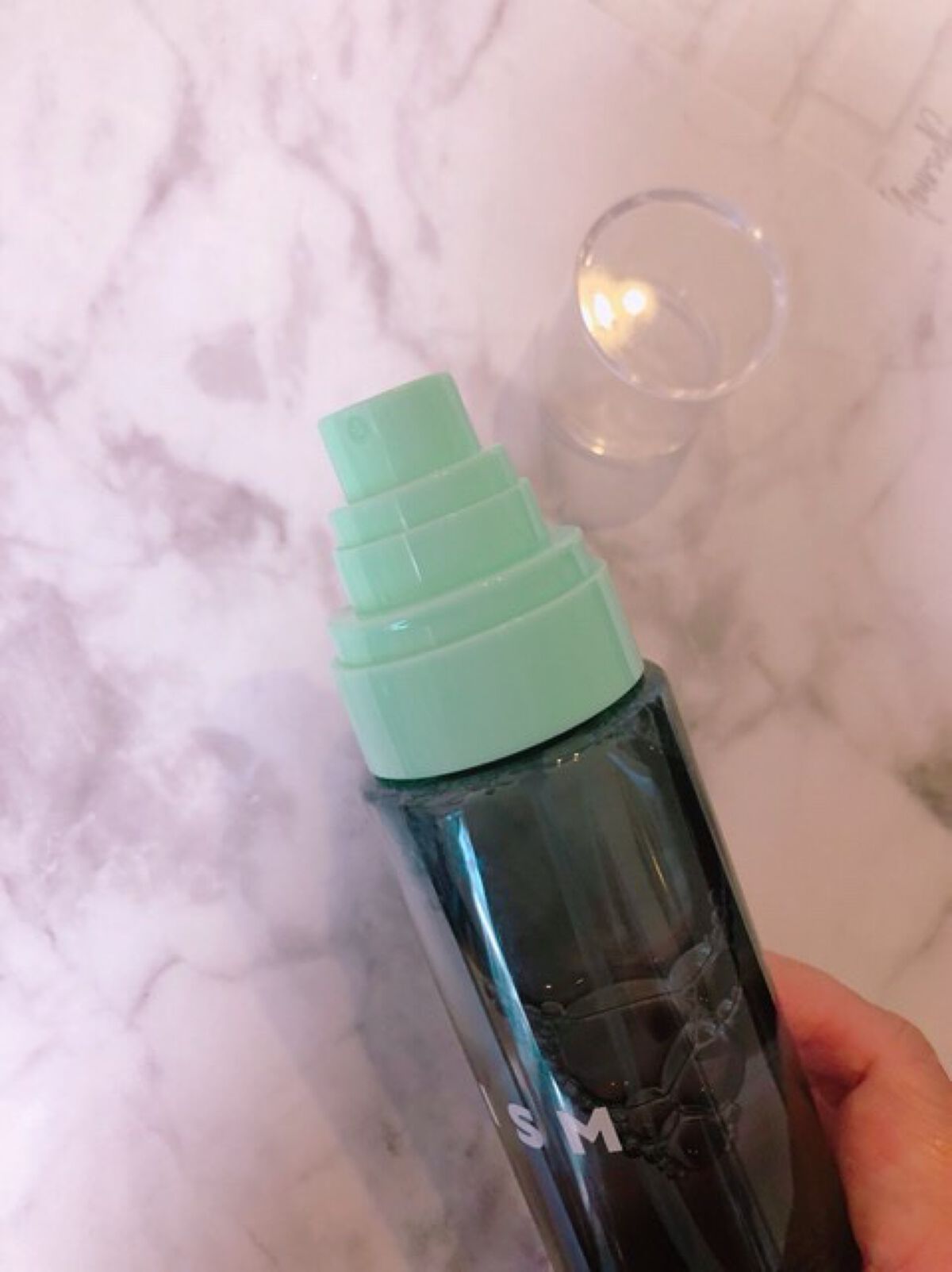 エニウェイ ローション グリーンシトラスの香り/RISM/ミスト状化粧水を使ったクチコミ（2枚目）