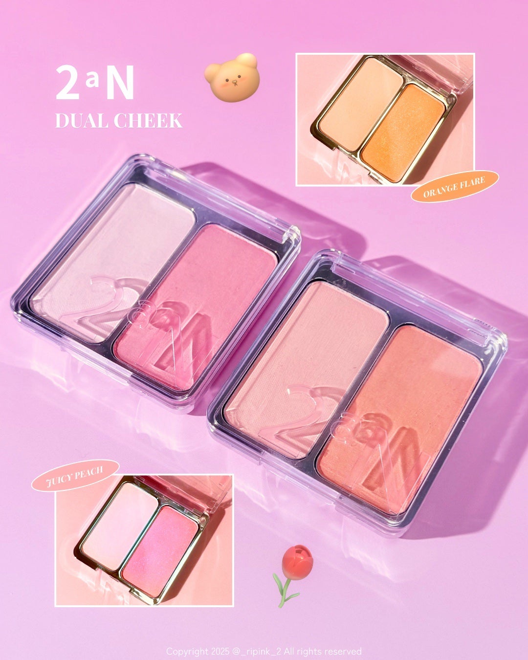 デュアルチーク/2aN/パウダーチークを使ったクチコミ(7枚目)