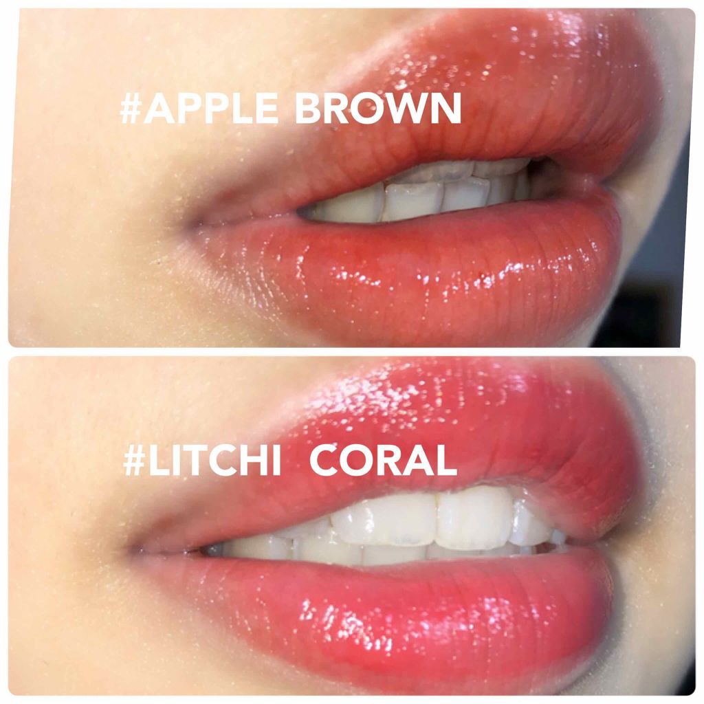 ジューシーラスティングティント/rom&nd/リップティントを使ったクチコミ(2枚目)