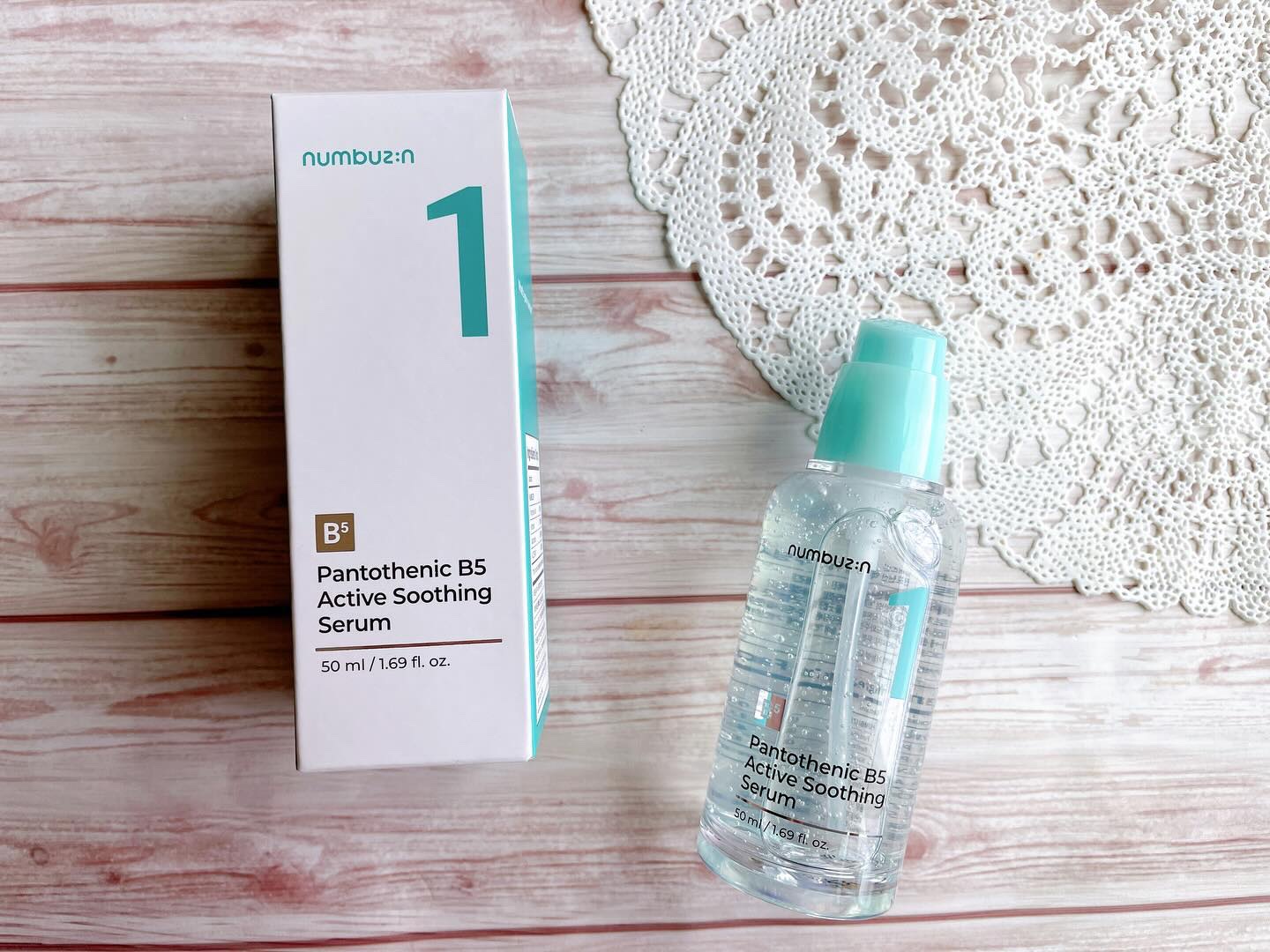 1番 ガルバニックパントテン酸スージングセラム/numbuzin/美容液を使ったクチコミ（1枚目）