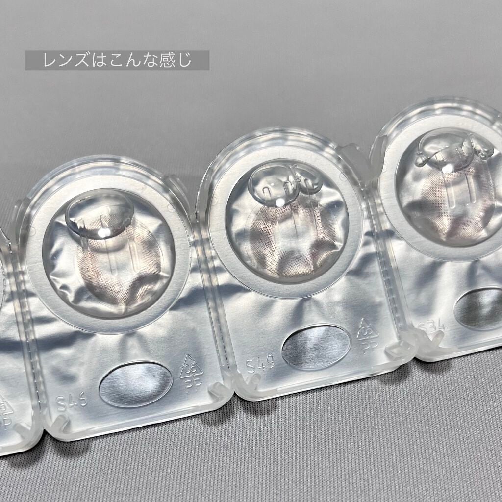 ジーヴル トーキョー スパークル/GIVRE TOKYO/カラーコンタクトレンズを使ったクチコミ(3枚目)