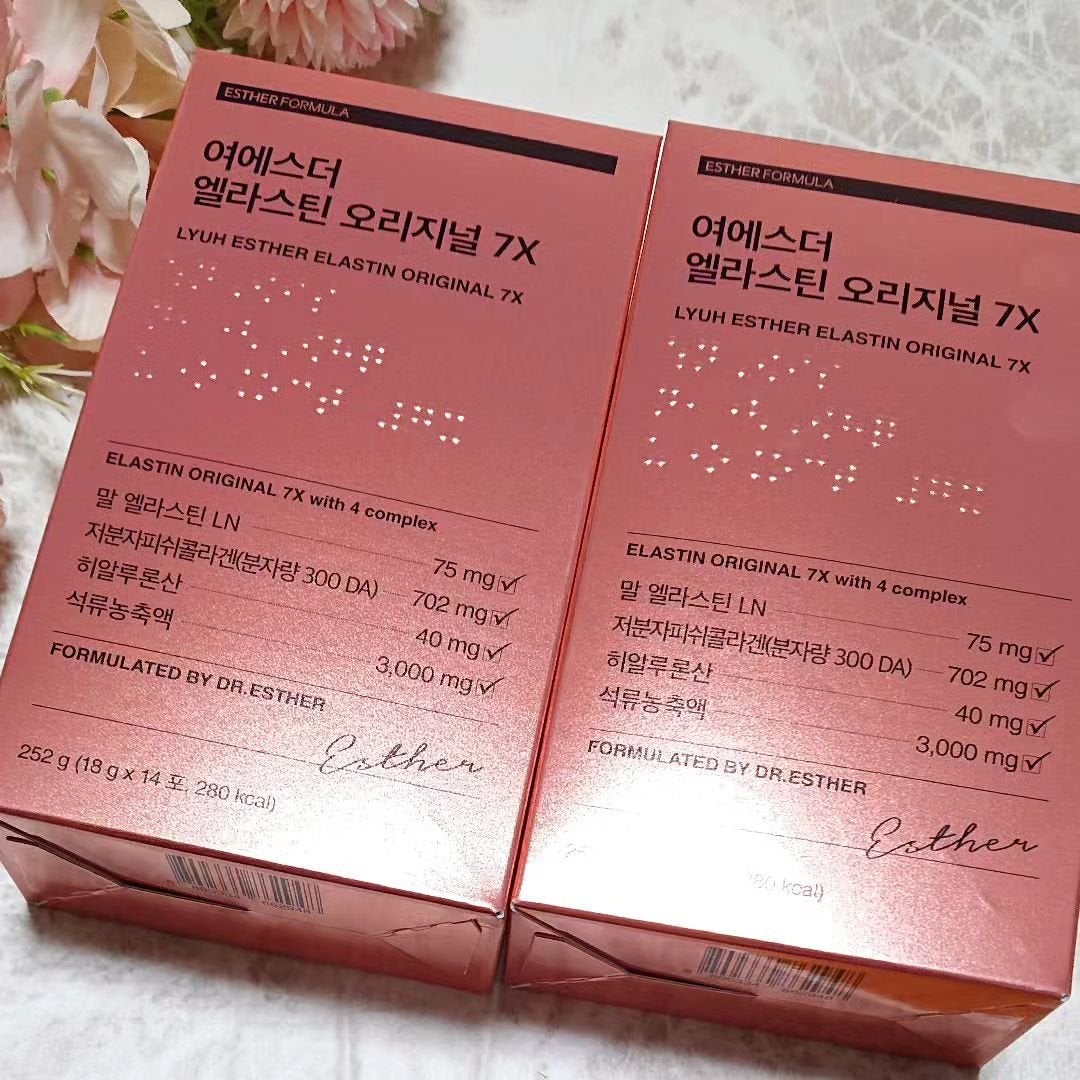 ヨエスターエラスチンオリジナル7X/ESTHER FORMULA/美容サプリメントを使ったクチコミ(1枚目)