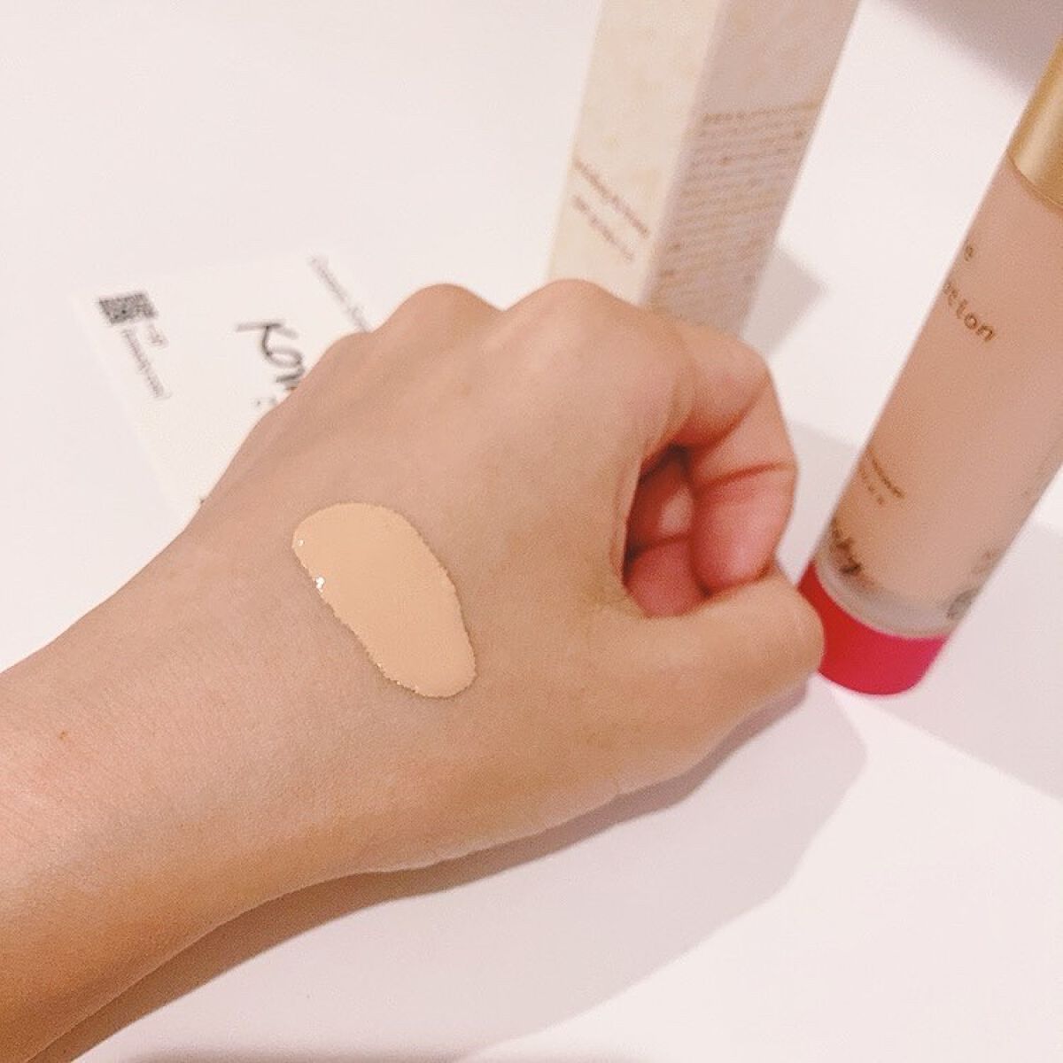 こまっきーファンデーション /Komacky/リキッドファンデーションを使ったクチコミ（3枚目）