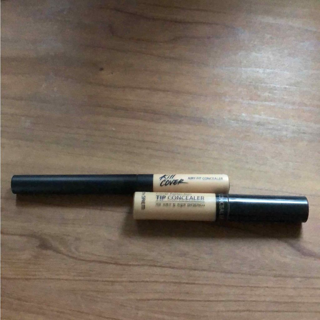 カバーパーフェクション チップコンシーラー/the SAEM/リキッドコンシーラーを使ったクチコミ(1枚目)