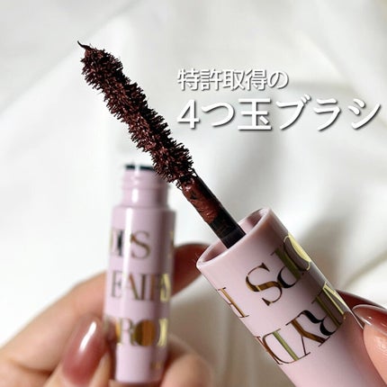 フェアリードロップス クアトロラッシュ/FAIRYDROPS/マスカラを使ったクチコミ(1枚目)