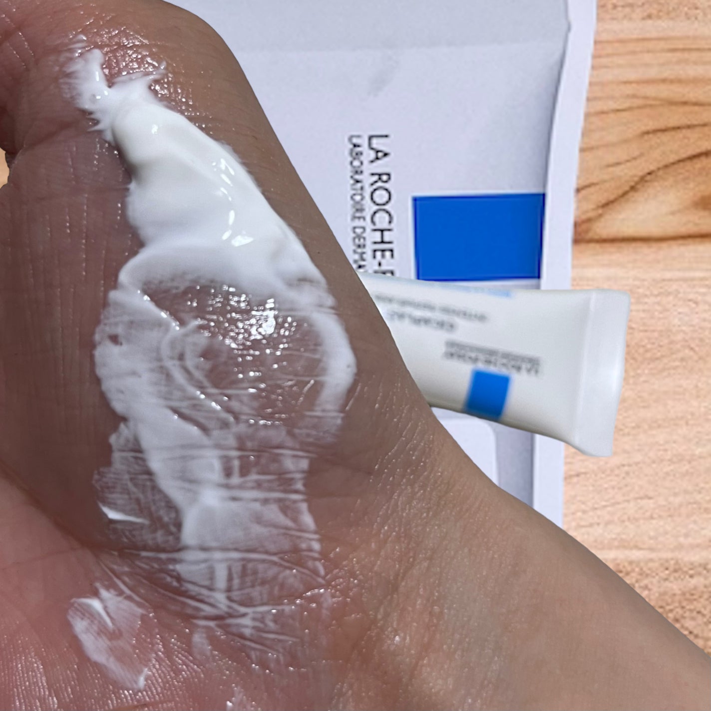 シカプラスト リペアクリーム B5+ /ラ ロッシュ ポゼ/フェイスクリームを使ったクチコミ(2枚目)