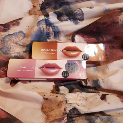 アップトゥーミー ハグマイリップ カラーロックプランパー/up2me/リッププランパーを使ったクチコミ(5枚目)