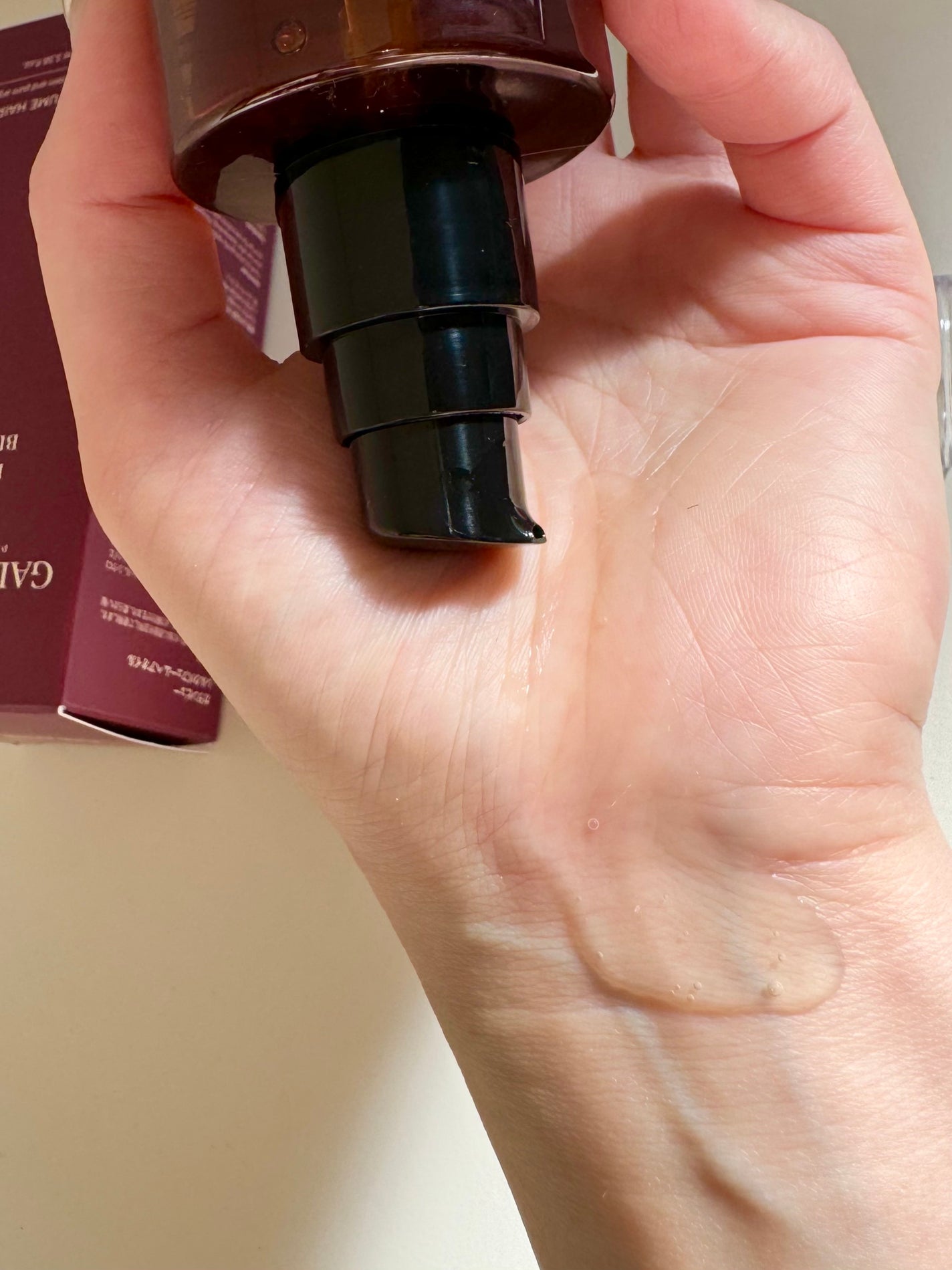 シルクパフュームヘアオイル(ローズブルーム)/ガランビュー/ヘアオイルを使ったクチコミ(3枚目)