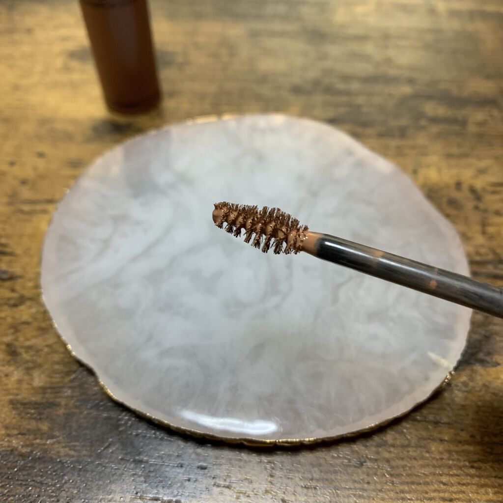 ヴィセ リシェ インスタント アイブロウ カラー BR-2 ピンクアッシュ/Visée/眉マスカラを使ったクチコミ（2枚目）