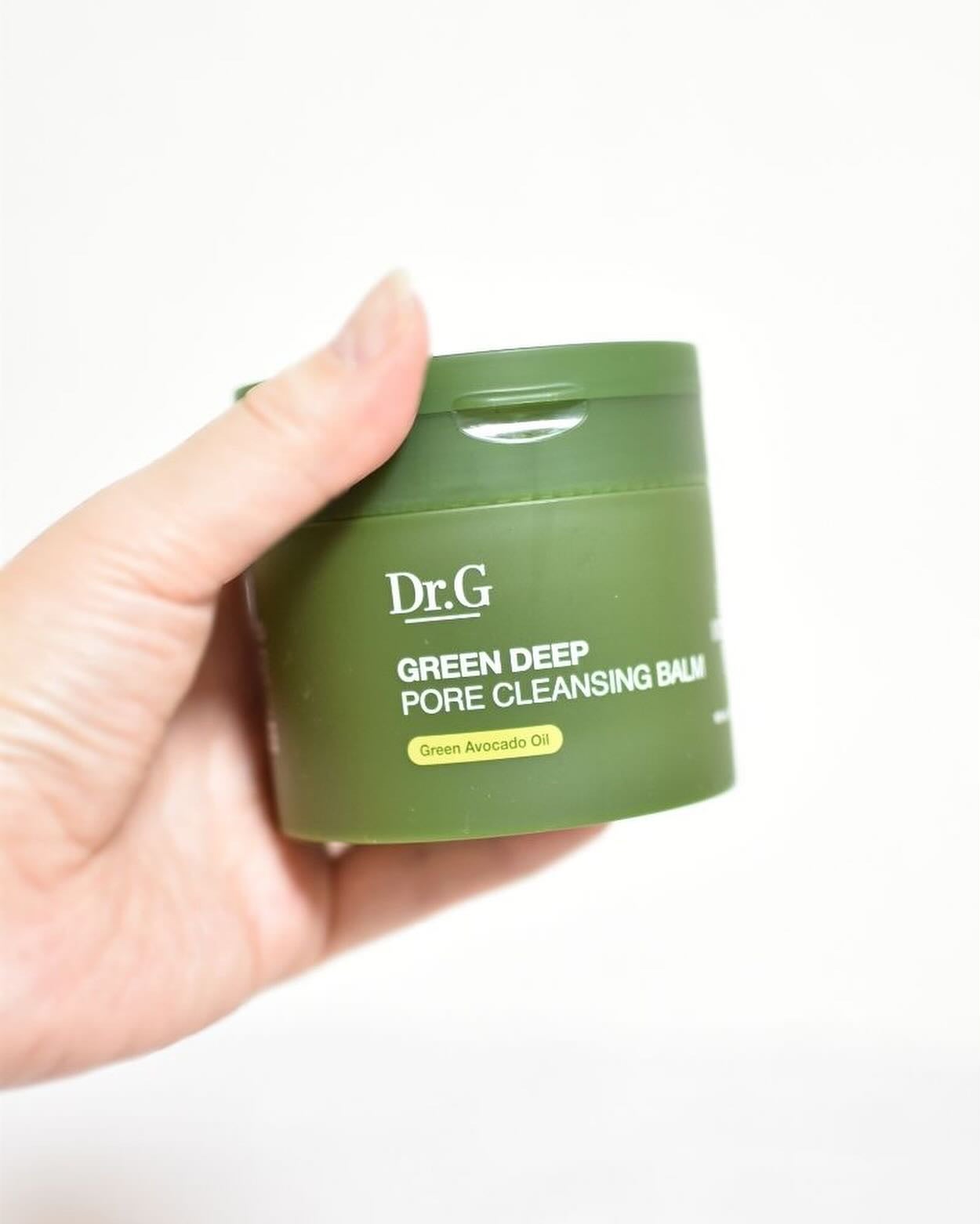グリーンディープポアクレンジングバーム/Dr.G/クレンジングバームを使ったクチコミ(5枚目)