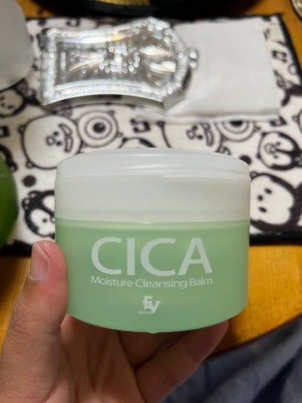 シカモイスチャークレンジングバーム/ELLe Vie/クレンジングバームを使ったクチコミ(1枚目)