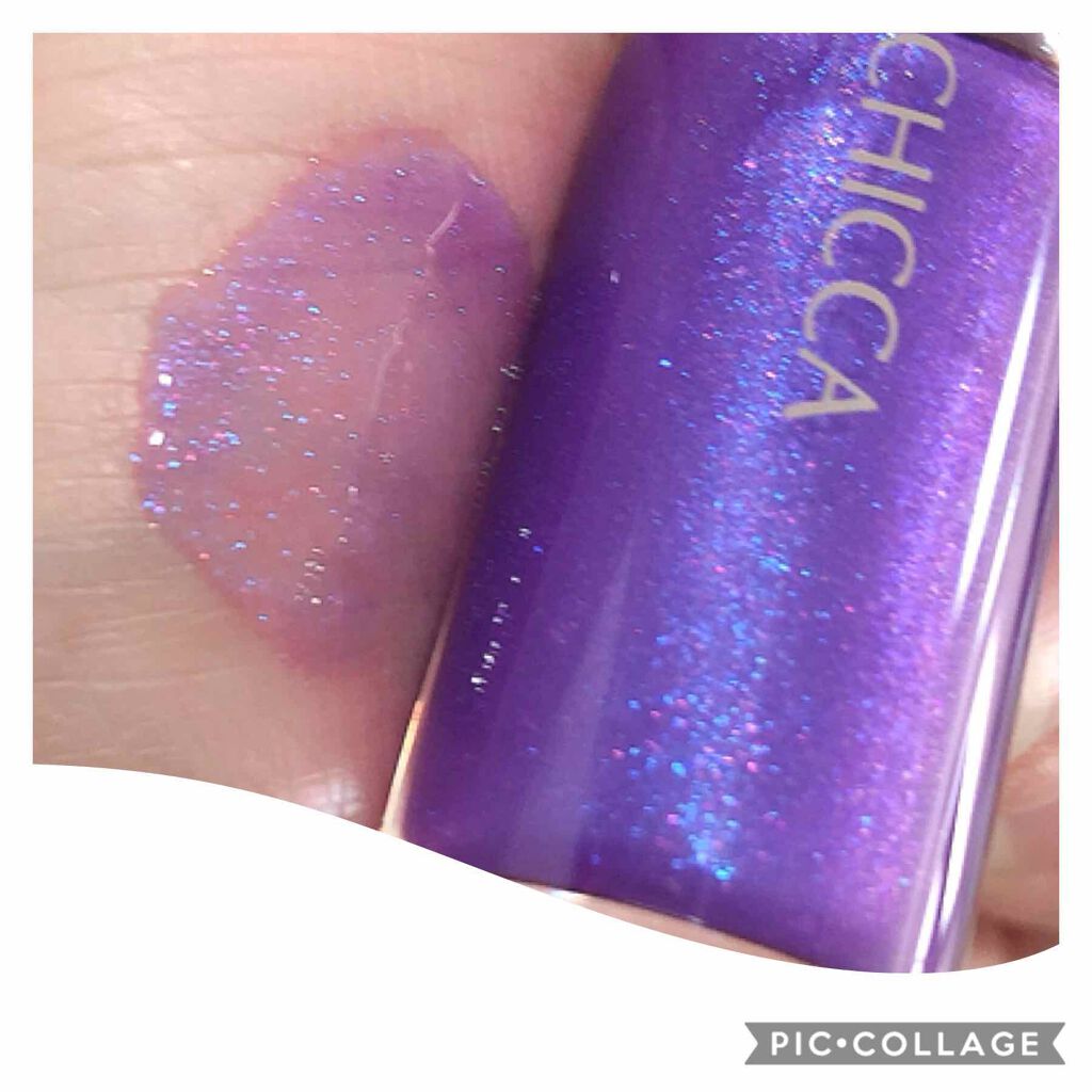 メスメリック ウェットリップオイル/CHICCA/リップグロスを使ったクチコミ(2枚目)