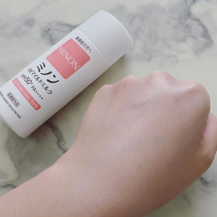 ミノンUVマイルドミルク/ミノン/日焼け止めミルクを使ったクチコミ(4枚目)