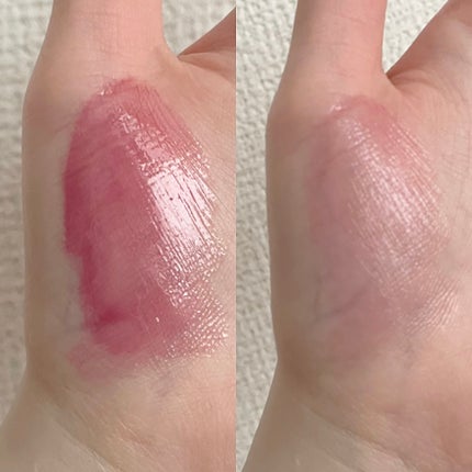 グラスティングカラーグロス/rom&nd/リップグロスを使ったクチコミ(4枚目)