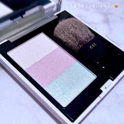 エスト ノーブル グロウ ブラッシュ/ハイライト/est/ハイライトを使ったクチコミ(4枚目)