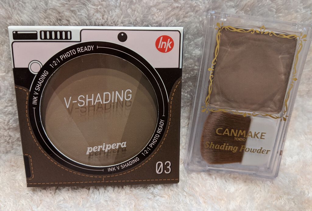 シェーディングパウダー/キャンメイク/シェーディングを使ったクチコミ（1枚目）