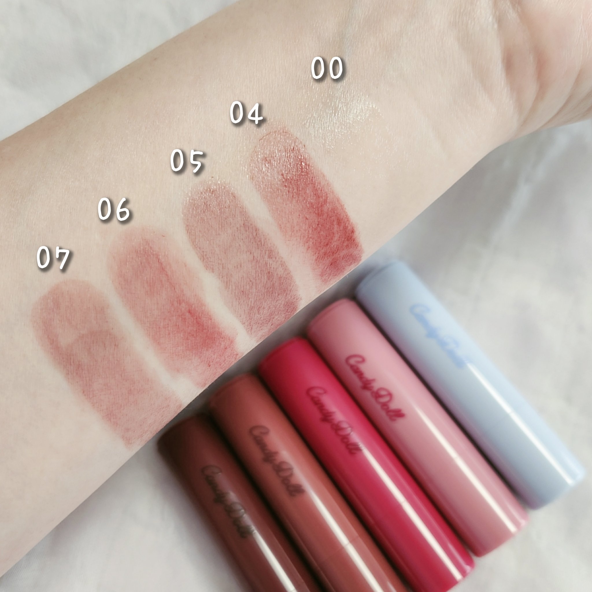 モイスチャーリップスティック/CandyDoll/口紅を使ったクチコミ（3枚目）