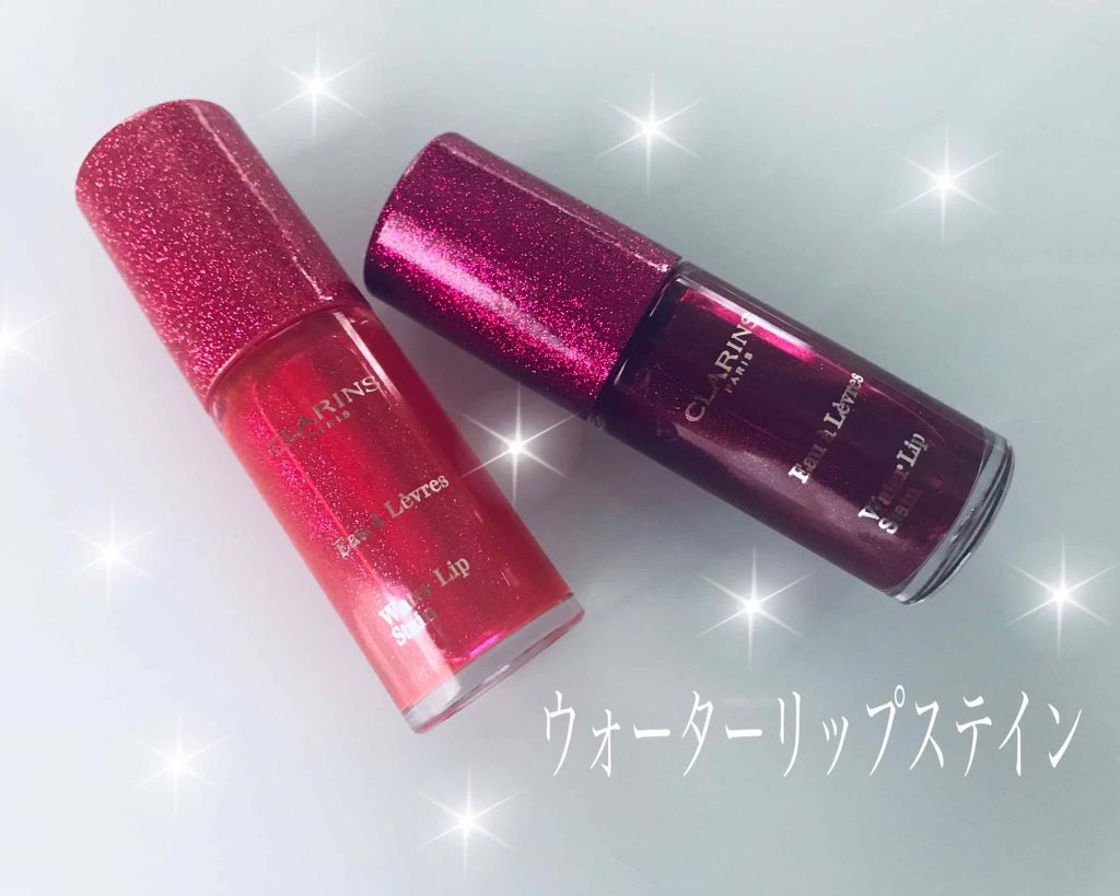 ウォーターリップ ステイン/CLARINS/リップグロスを使ったクチコミ（3枚目）
