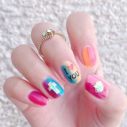 ウィークリージェル/HOMEI/ジェルネイルを使ったクチコミ(2枚目)