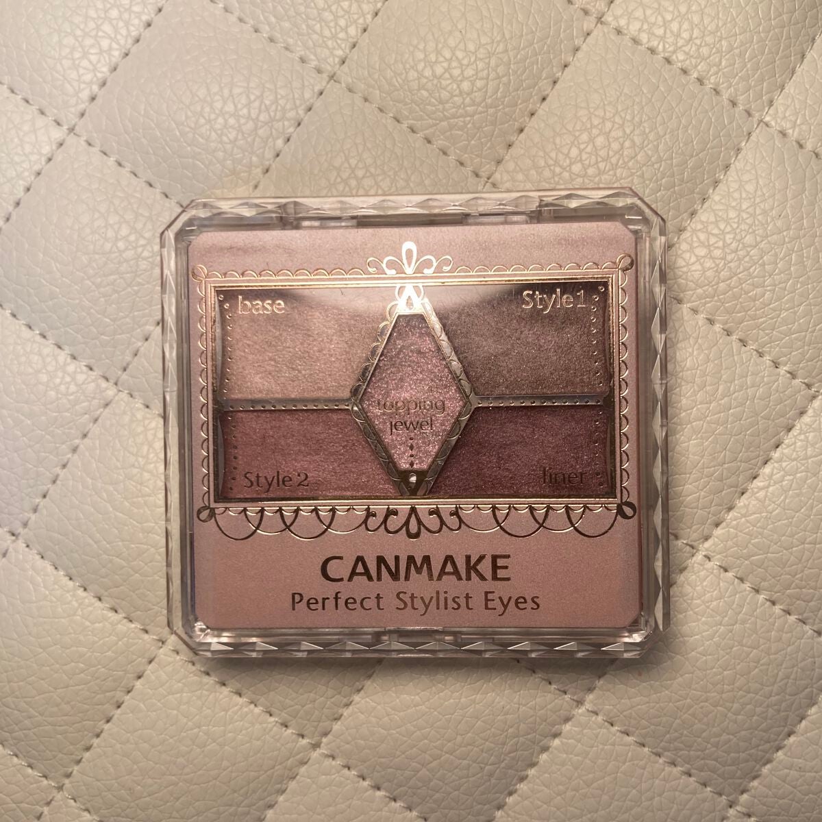 【旧品】パーフェクトスタイリストアイズ/キャンメイク/アイシャドウパレットを使ったクチコミ(1枚目)
