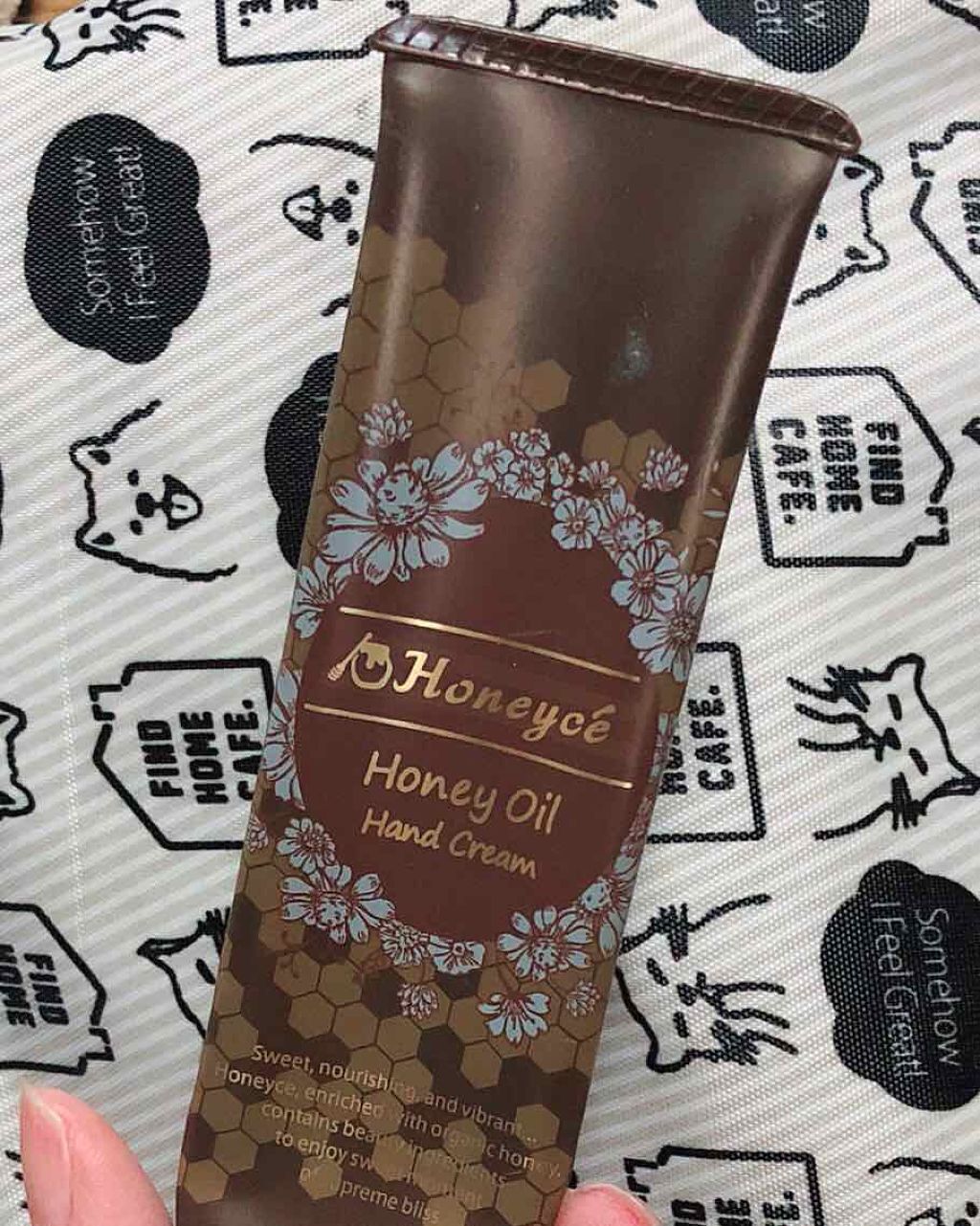 ハニーオイル ハンドクリーム/ハニーチェ/ハンドクリームを使ったクチコミ(2枚目)