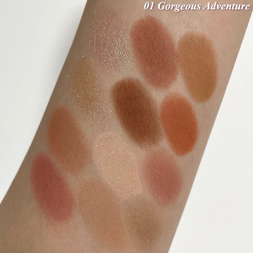 サーカスシリーズ12色アイシャドウパレット /FlowerKnows/アイシャドウパレットを使ったクチコミ(3枚目)