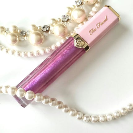 リッチ&ダズリン ハイシャイン スパークリング リップグロス 401K/Too Faced/リップグロスを使ったクチコミ(1枚目)