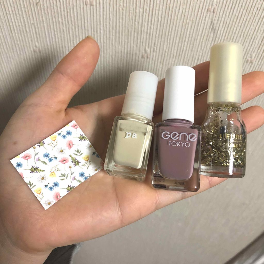 しずくネイルシール/キャンドゥ/ネイルシールを使ったクチコミ（3枚目）