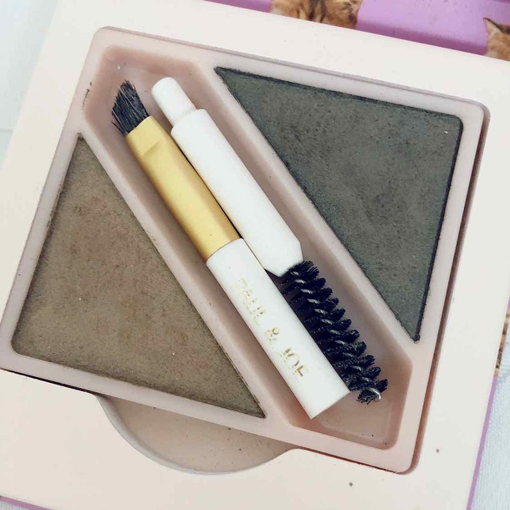 アイブロウ パウダー デュオ/PAUL & JOE BEAUTE/パウダーアイブロウを使ったクチコミ(1枚目)