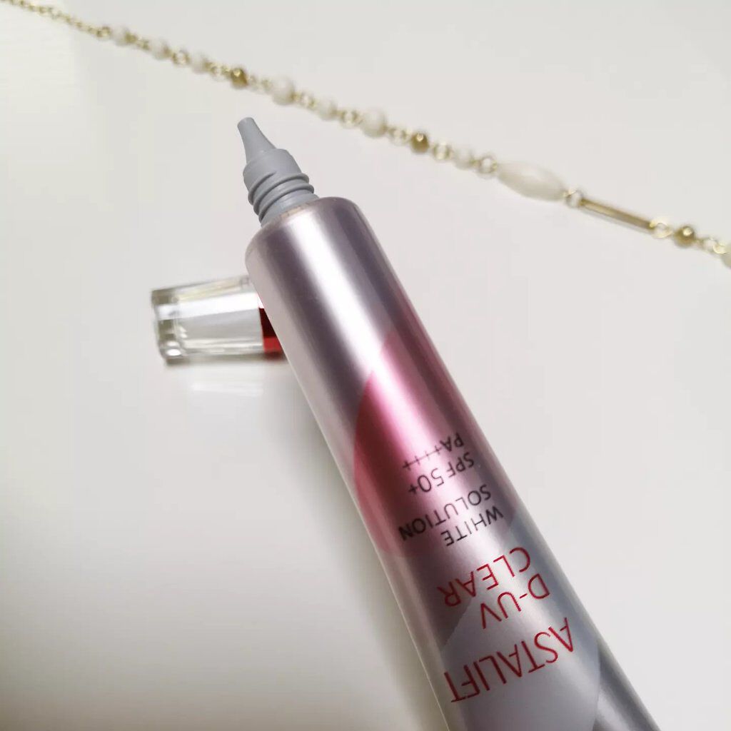 D-UVクリア ホワイトソリューション/アスタリフト/日焼け止めクリームを使ったクチコミ(4枚目)