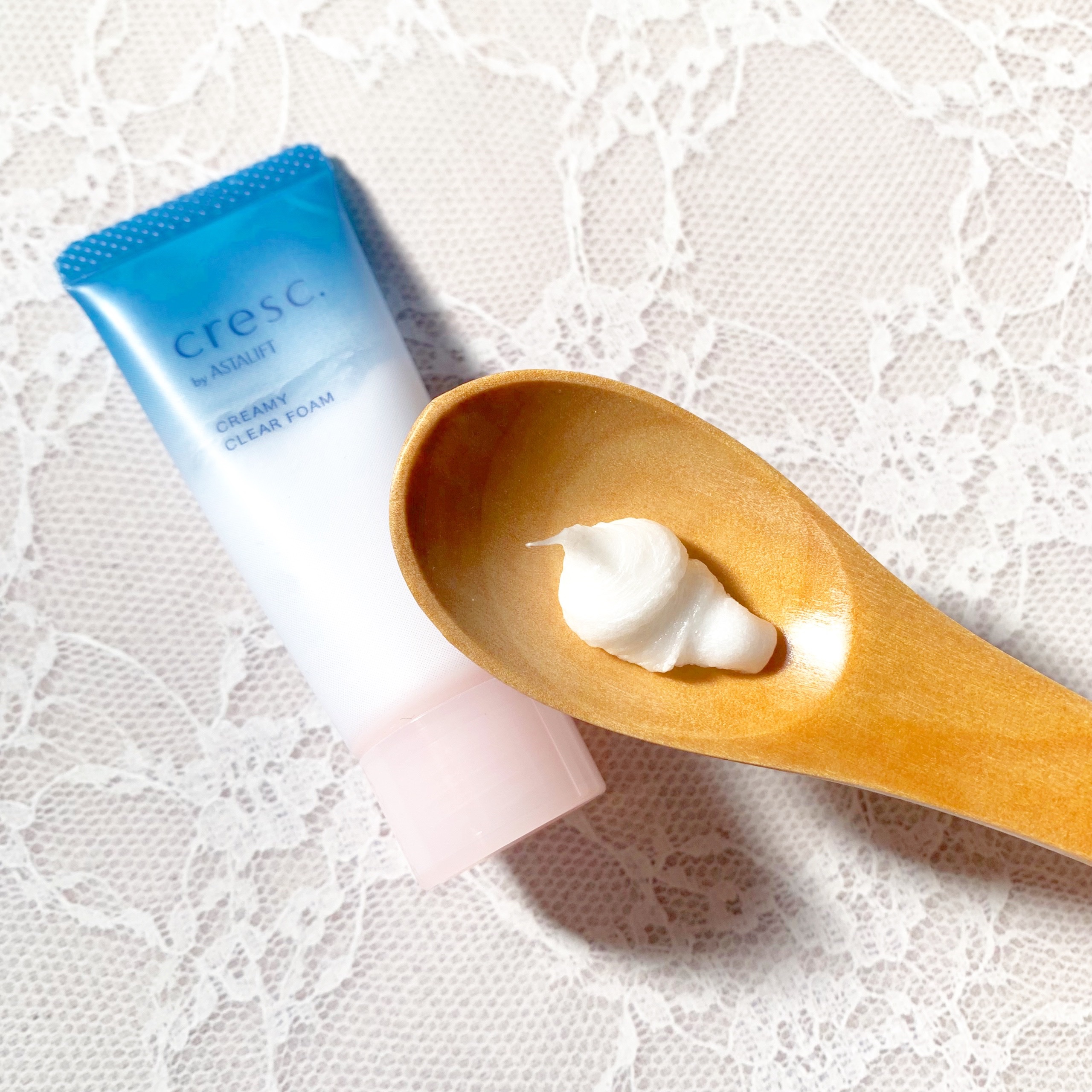 クリーミー クリアフォーム/cresc. by ASTALIFT/洗顔フォームを使ったクチコミ（2枚目）