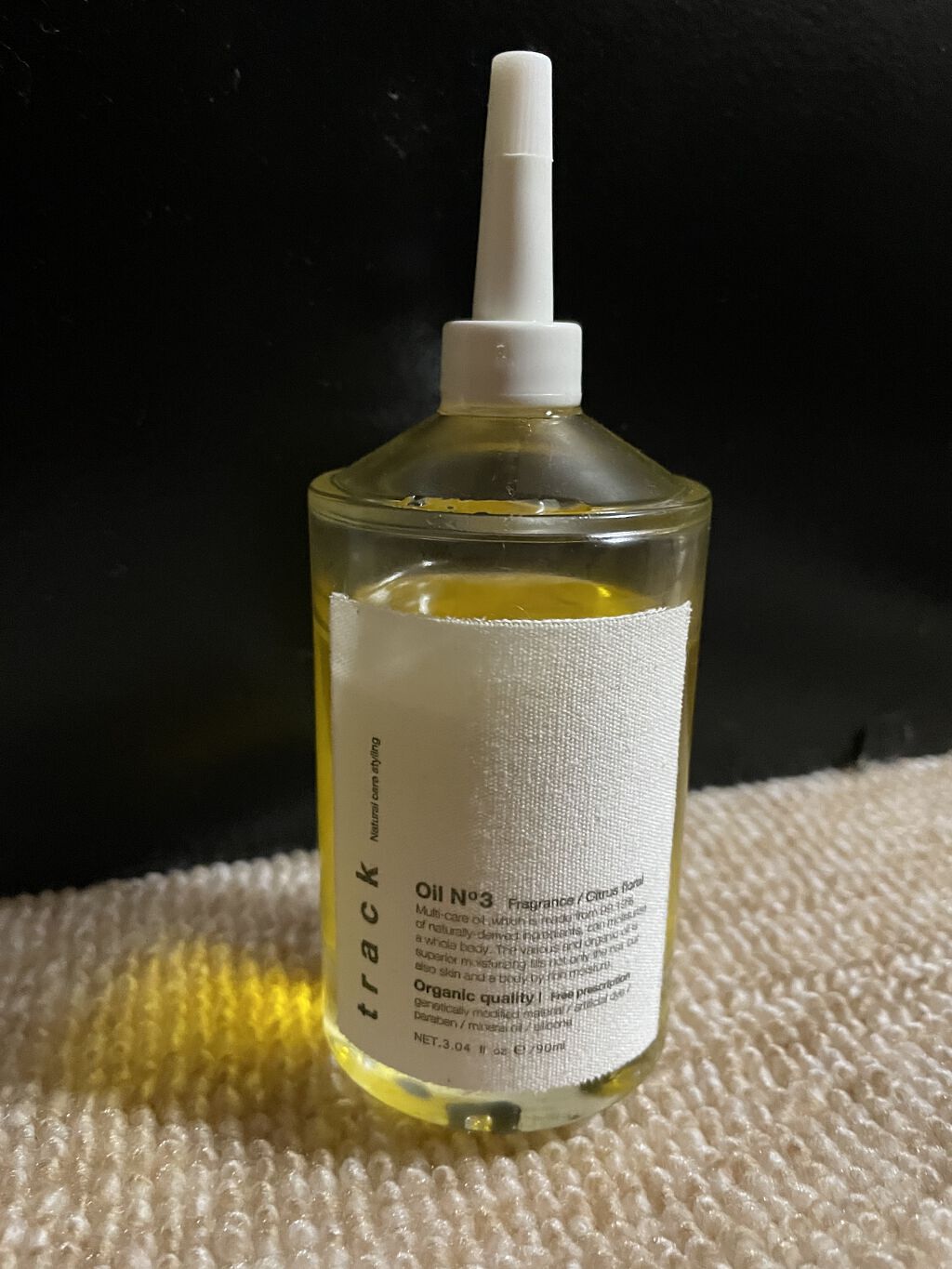 トラック オイル/track/ヘアオイルを使ったクチコミ（2枚目）