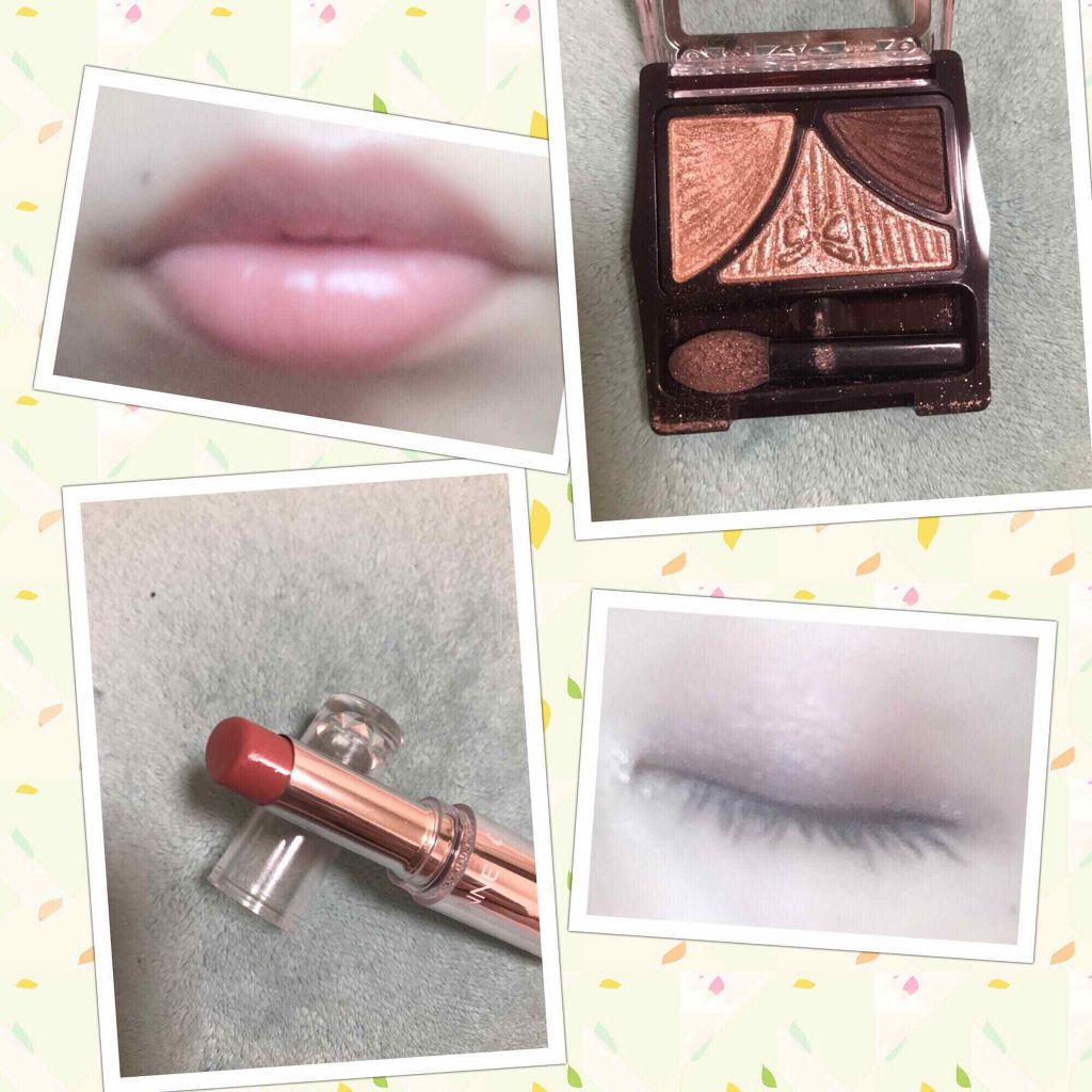 ラスティンググロスリップ/CEZANNE/口紅を使ったクチコミ（2枚目）