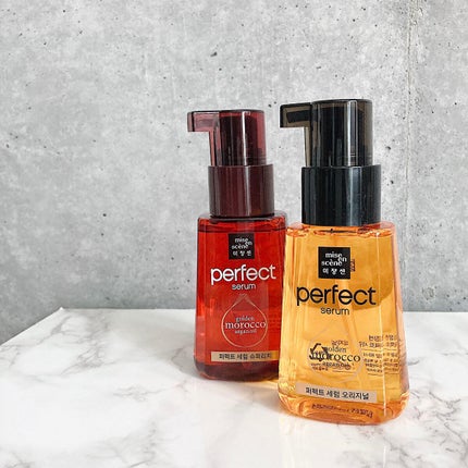 パーフェクト セラム リッチ/miseenscene/ヘアオイルを使ったクチコミ(5枚目)